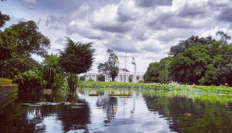 Danau Gunting di Kebun Raya Bogor