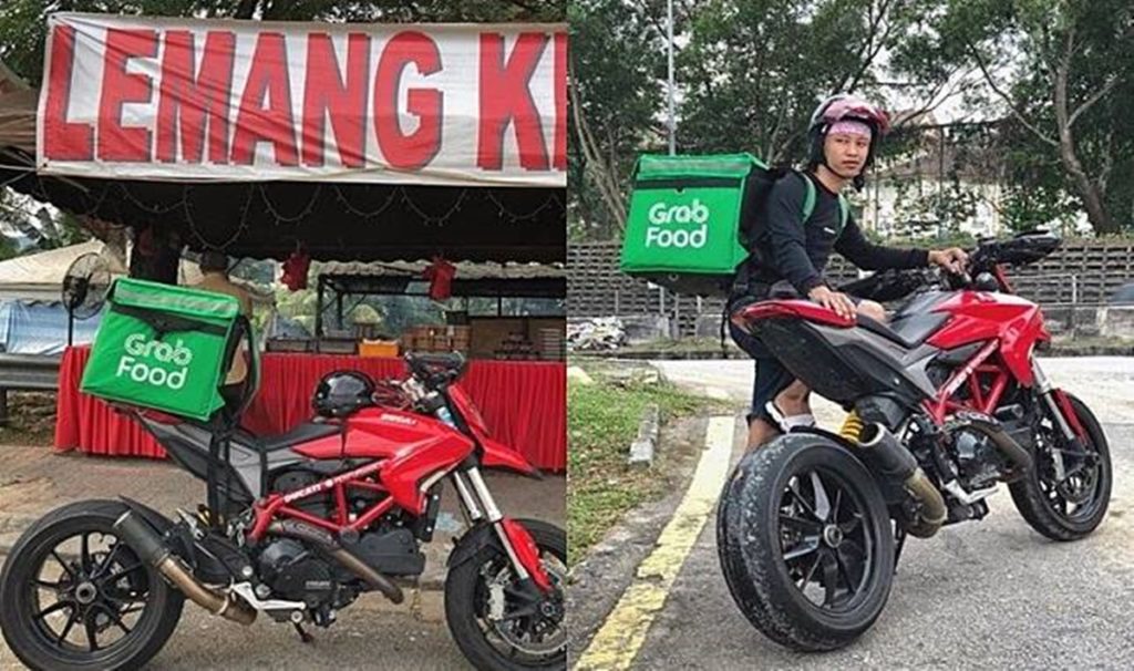 Ojol Ini Viral Karena Gunakan Motor 187 Juta Untuk Antar Pesanan Makanan, Ngaku Hanya Kerja Sampingan.