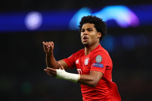 Serge Gnabry pemain bayern mencetak quatrick vs tottenham hotspur