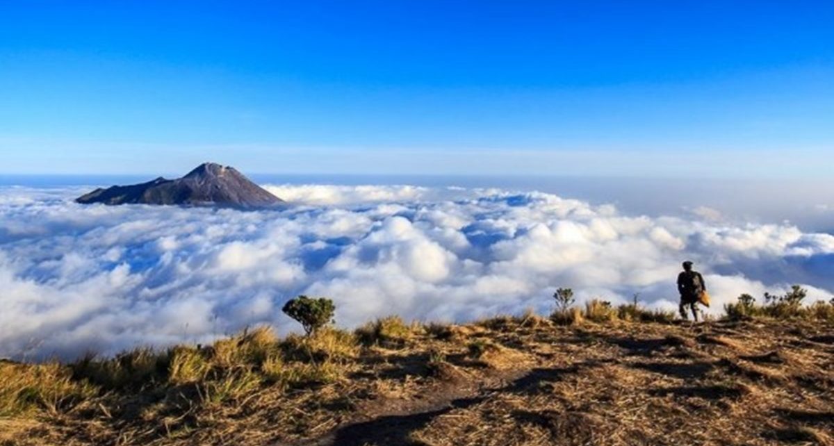 Pemandangan Yang Indah Di Gunung