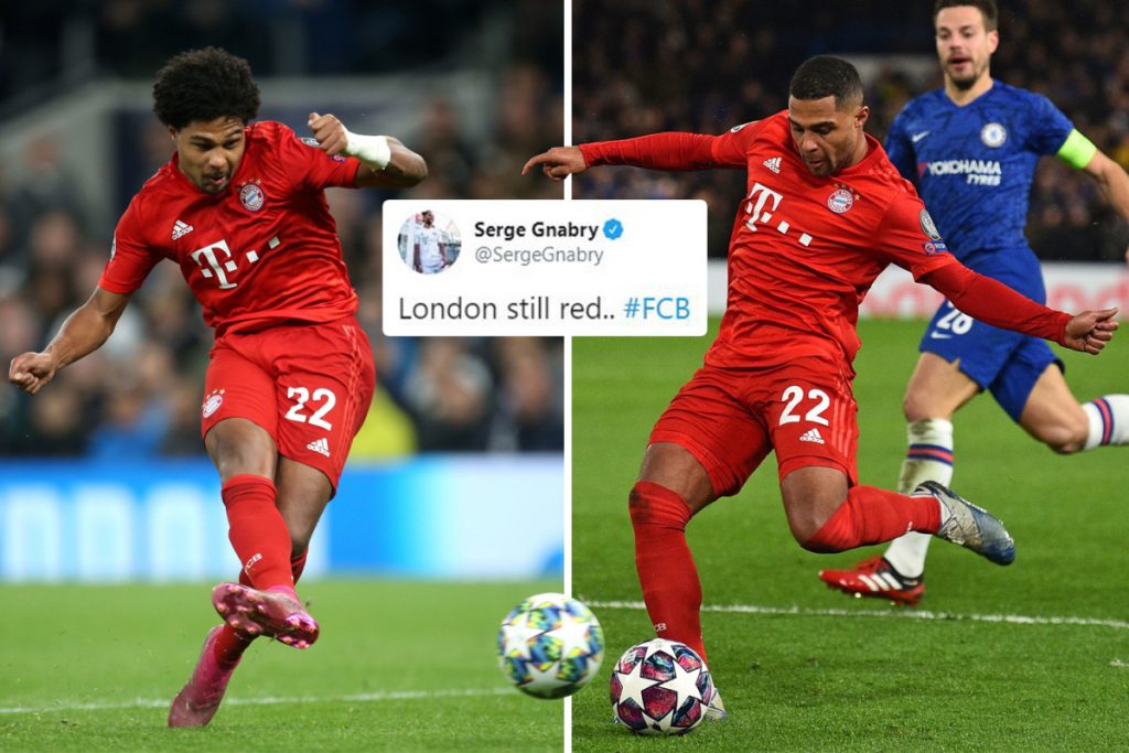 serge gnabry on twitter: London Still Red