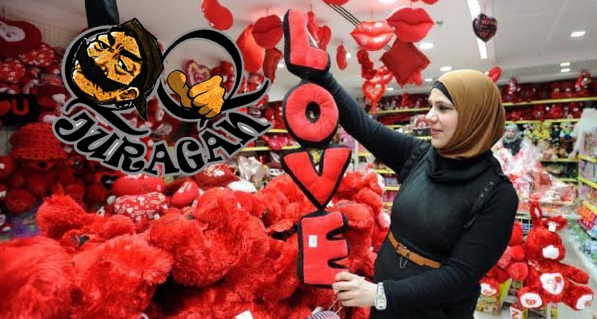 Arab saudi siap merayakan hari valentine