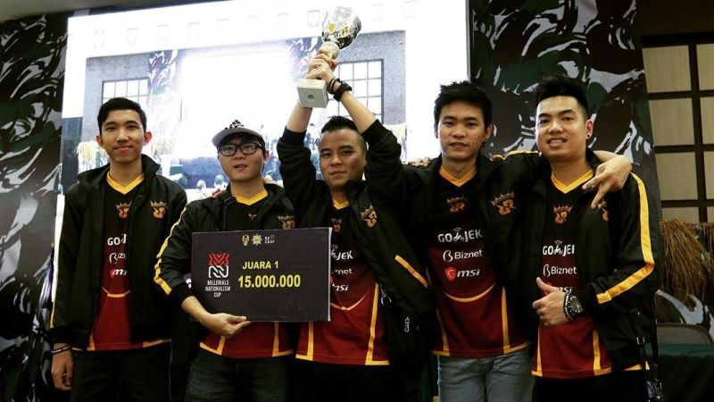 Tim Esports Tersukses di Indonesia