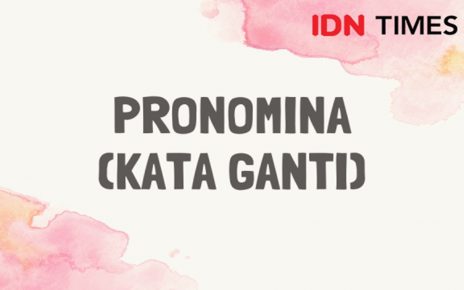 6 Macam Kelas Kata dalam Bahasa Indonesia, Ada Nomina dan Pronomina