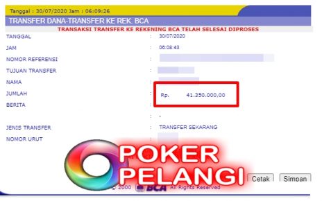 Bukti Kemenangan Tanpa Batas Bersama Poker Pelangi