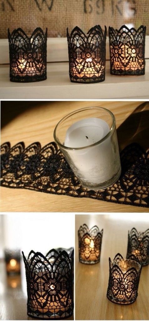 10 DIY Tempat Lilin