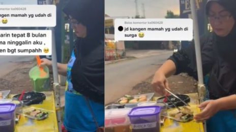 Rela Beli Makanan 'Terlarang' Demi Ketemu Penjual Mirip Ibu, Bikin Haru