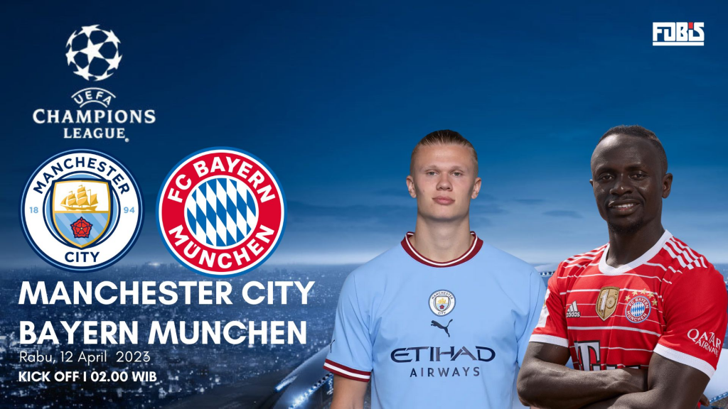 Prediksi Pertandingan Man City Vs Bayern