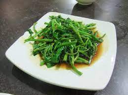 Stir-fried water spinach - Wikipedia