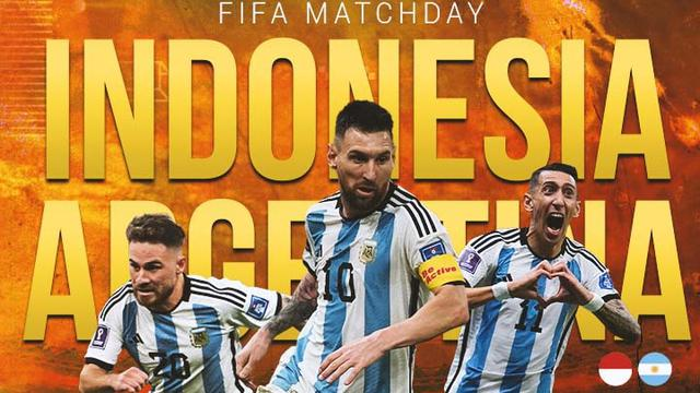 Timnas Indonesia Vs Argentina di FIFA Matchday