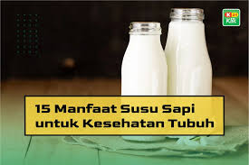 15 Manfaat Susu Sapi untuk Kesehatan Tubuh - K24Klik