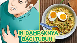 Sering Makan Mie Instan ? Hati-Hati ! Ini Bahaya Makan Mie Instan Bagi  Kesehatan Tubuh - YouTube