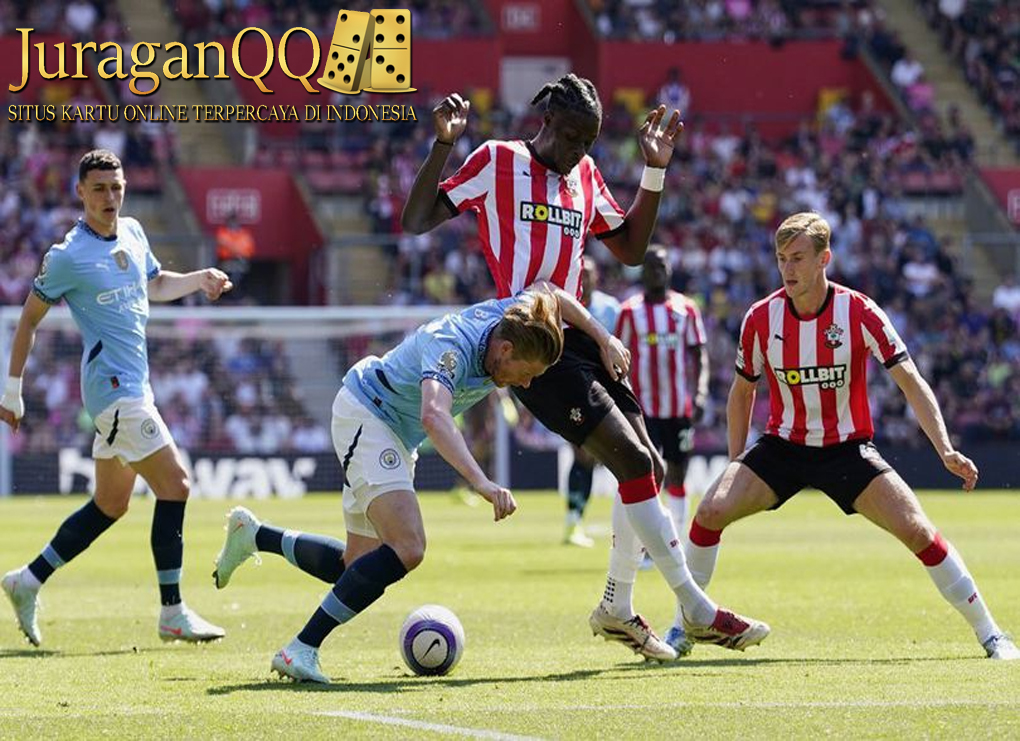Hasil Southampton vs Manchester City